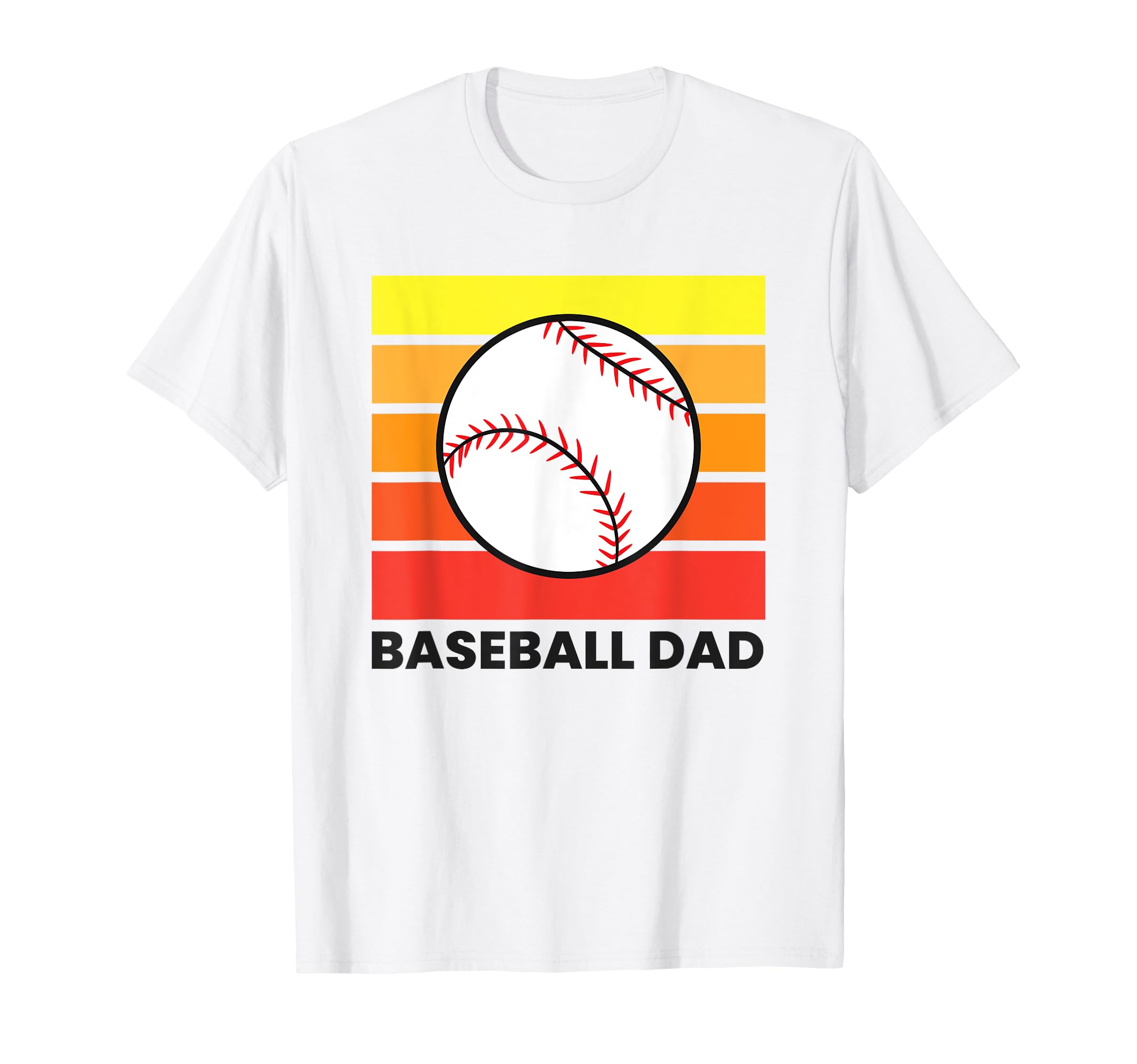 Baseball Dad Funny Baseball Father T-Shirt - Aesthetic Graphic Men Women - T-Shirt, Sweatshirt, Hoodie