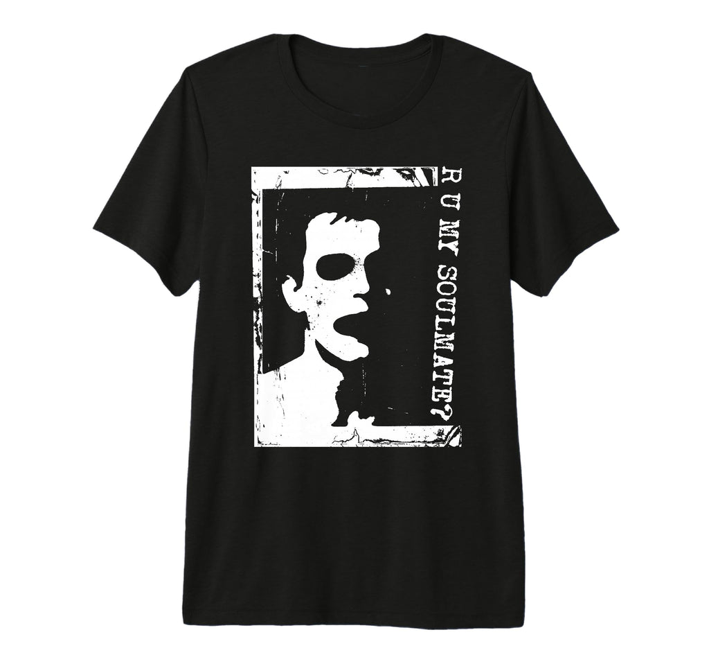 Punk Goth 90S Grunge Stencil Distressed T-Shirt - Minimalist Print Unisex - T-Shirt, Sweatshirt, Hoodie