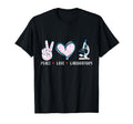 Peace Love Laboratory Lab T-Shirt - Casual Everyday Wear Men Women - T-Shirt, Sweatshirt, Hoodie