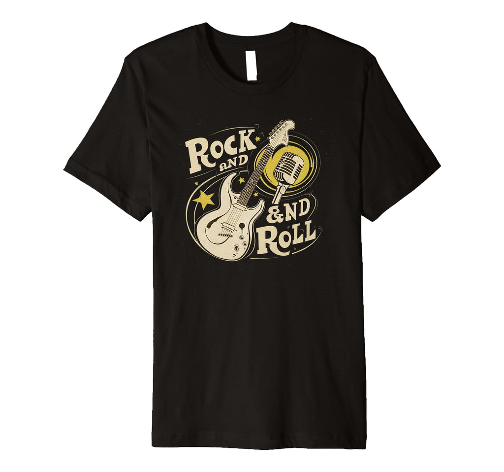 Rock Every Concert Rock And Roll Vibes T-Shirt - Minimalist Print Men Women - T-Shirt, Sweatshirt, Hoodie