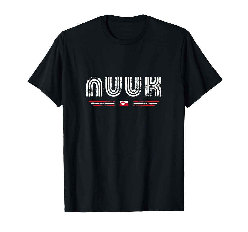 Nuuk Greenland 70S 80S Type T-Shirt - Novelty Apparel Men Women - T-Shirt, Sweatshirt, Hoodie