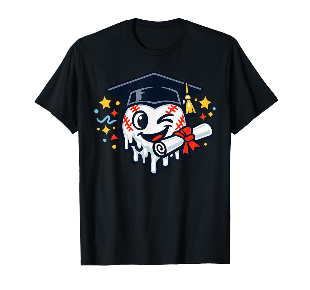 Ice Cream Drip Graduation Class T-Shirt - Casual Everyday Wear Unisex - T-Shirt, Sweatshirt, Hoodie