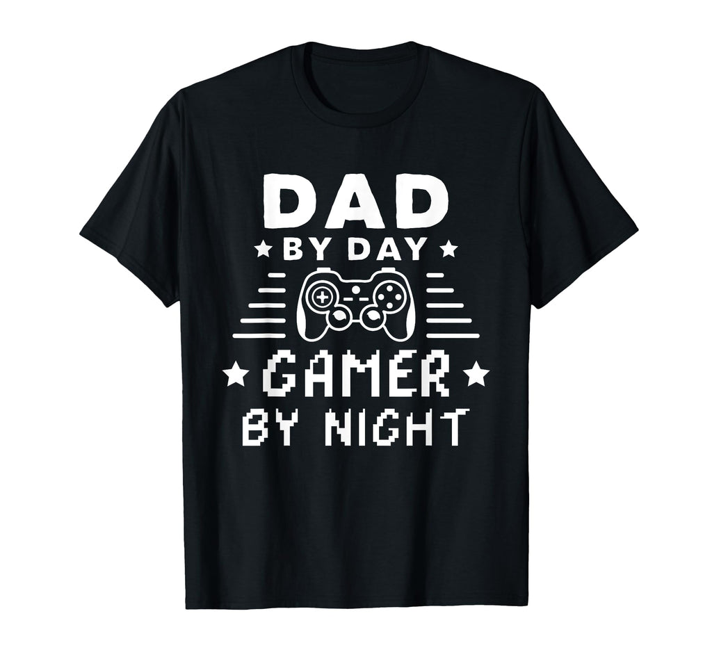 Dad Day Gamer Night Console Pc Gaming T-Shirt - Graphic Print Men Women - T-Shirt, Sweatshirt, Hoodie