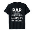 Dad Day Gamer Night Console Pc Gaming T-Shirt - Graphic Print Men Women - T-Shirt, Sweatshirt, Hoodie