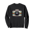 Photography Lovers Camera Photographer Sweatshirt - Minimalist Print Unisex - T-Shirt, Sweatshirt, Hoodie
