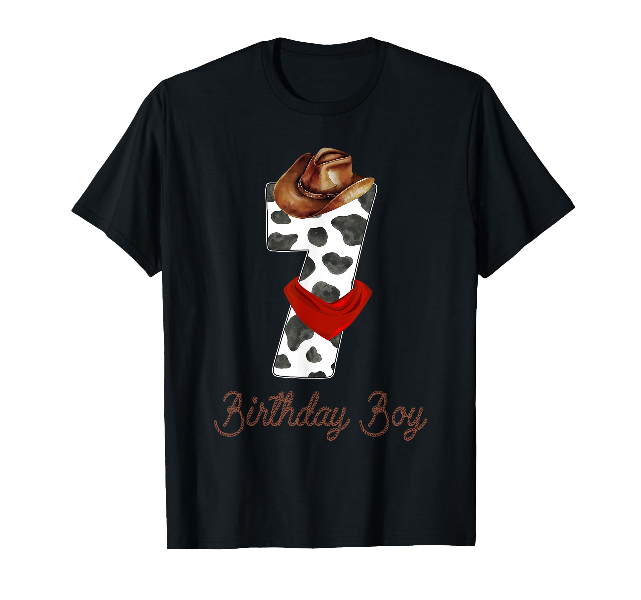 Its My 7Th Birthday 7 Years Old Cowboy T-Shirt - Streetwear Style Men Women - T-Shirt, Sweatshirt, Hoodie