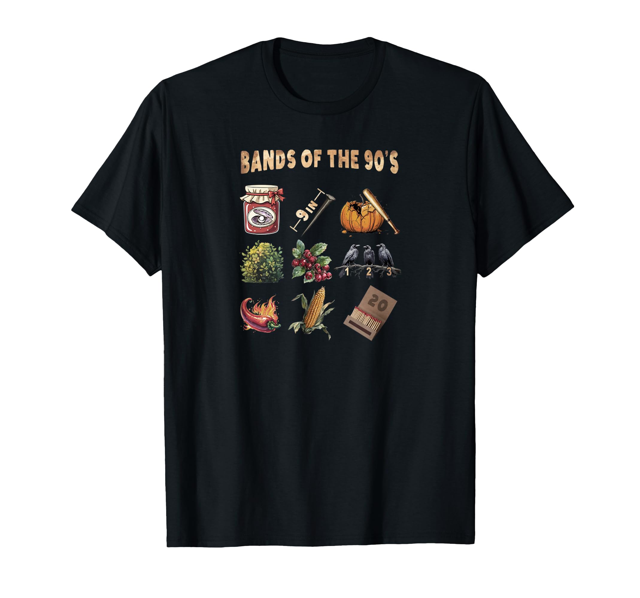 Popular Music Bands 90S Band T-Shirt - Novelty Apparel Men Women - T-Shirt, Sweatshirt, Hoodie