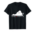 Peace And Love Charlottesville Virginia T-Shirt - Unique Graphic Men Women - T-Shirt, Sweatshirt, Hoodie