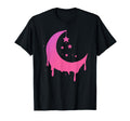 Pastel Moon Goth Vaporwave T-Shirt - Graphic Print Unisex - T-Shirt, Sweatshirt, Hoodie