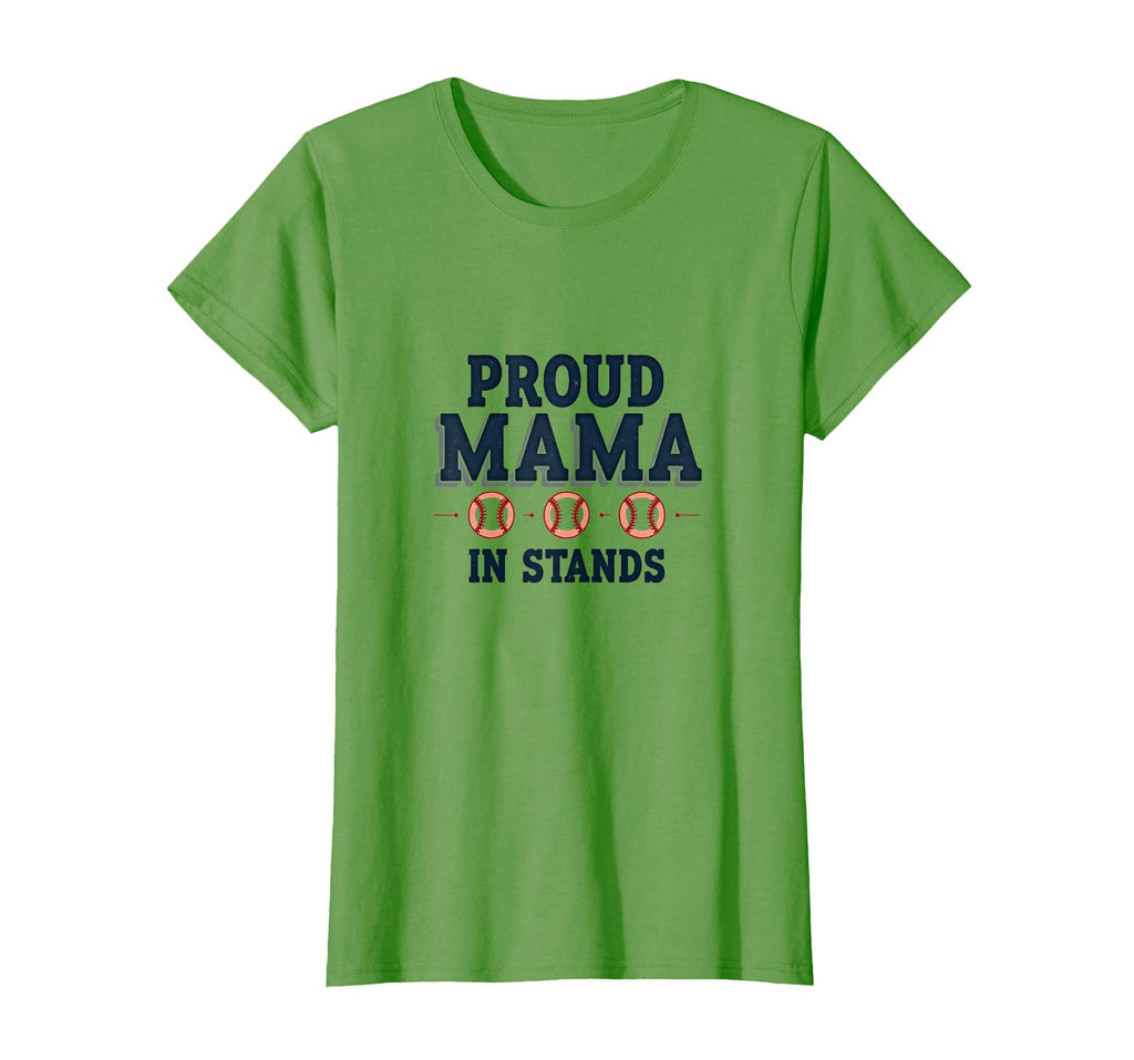 Proud Mama Stands Baseball Mom T-Shirt - Unique Graphic for Adults - T-Shirt, Sweatshirt, Hoodie