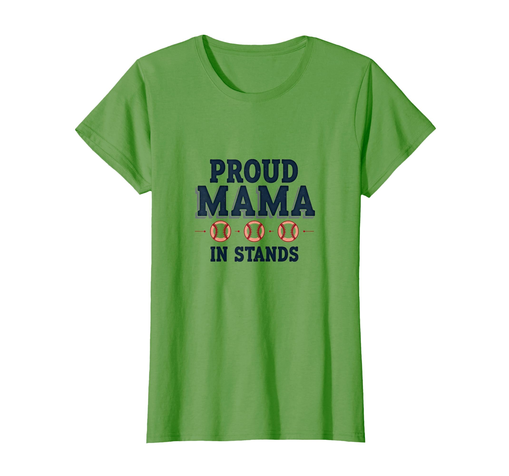 Proud Mama Stands Baseball Mom T-Shirt - Unique Graphic for Adults - T-Shirt, Sweatshirt, Hoodie