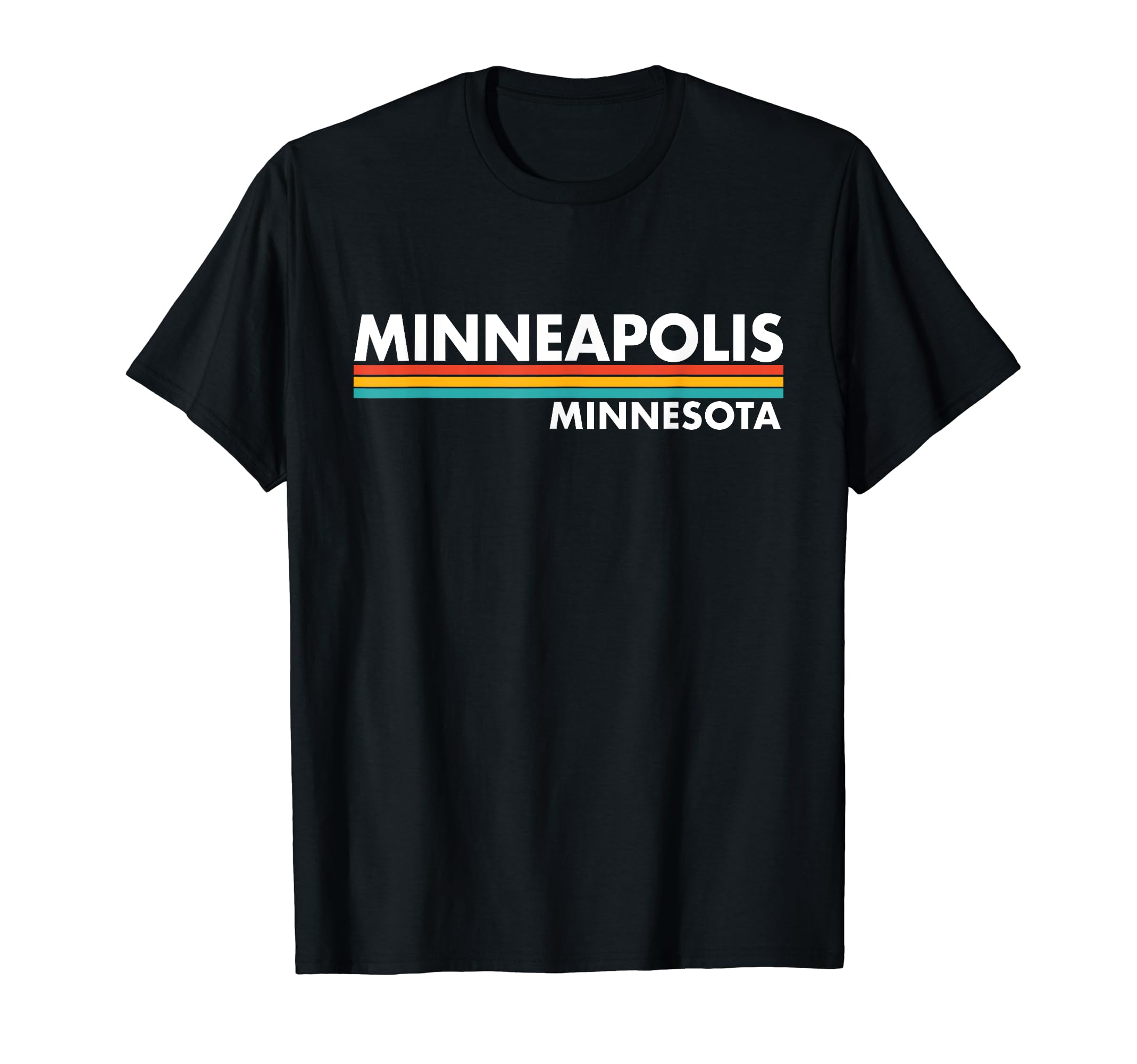 Minneapolis Minnesota Stripes T-Shirt - Aesthetic Graphic Men Women - T-Shirt, Sweatshirt, Hoodie