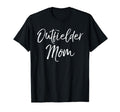 Outfield Baseball Gift Mothers Day T-Shirt - Unique Graphic Men Women - T-Shirt, Sweatshirt, Hoodie
