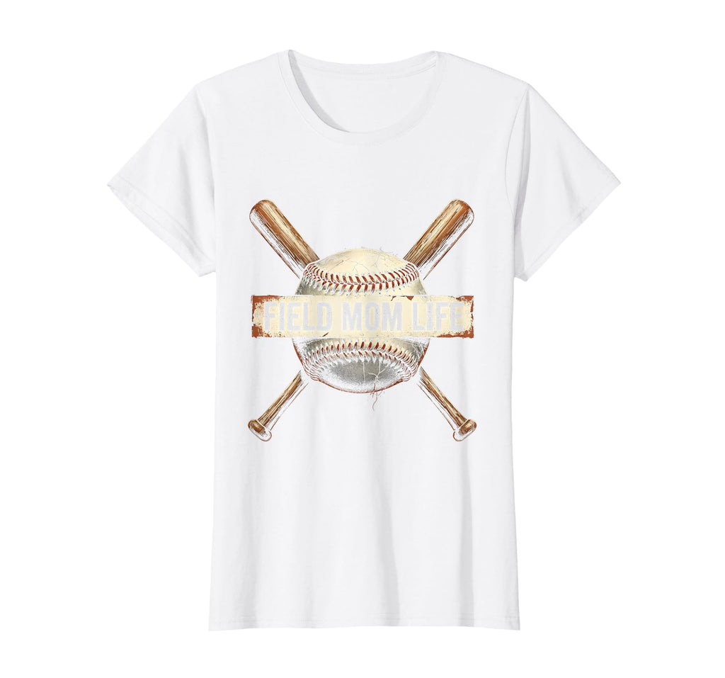 Field Mom Life Baseball Mom T-Shirt - Minimalist Print Unisex - T-Shirt, Sweatshirt, Hoodie
