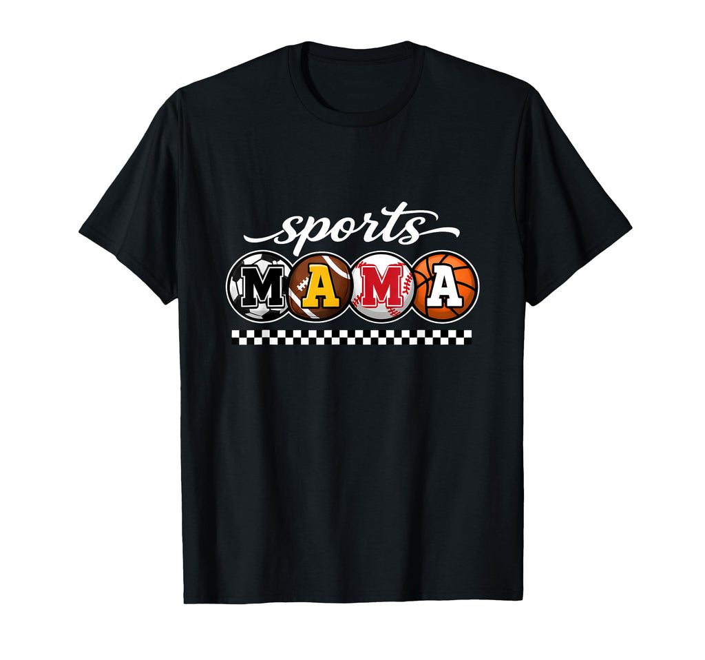 Sports Mama Game Day Proud Mom T-Shirt - Aesthetic Graphic for Adults - T-Shirt, Sweatshirt, Hoodie
