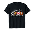 Sports Mama Game Day Proud Mom T-Shirt - Aesthetic Graphic for Adults - T-Shirt, Sweatshirt, Hoodie