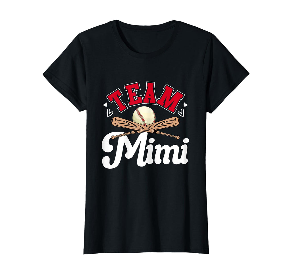 Team Mimi Mothers Day Baseball T-Shirt - Novelty Apparel for Adults - T-Shirt, Sweatshirt, Hoodie