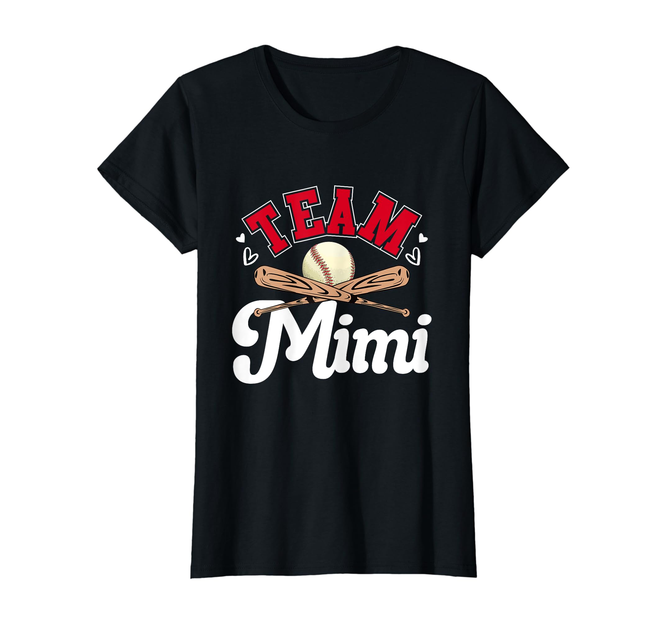 Team Mimi Mothers Day Baseball T-Shirt - Novelty Apparel for Adults - T-Shirt, Sweatshirt, Hoodie