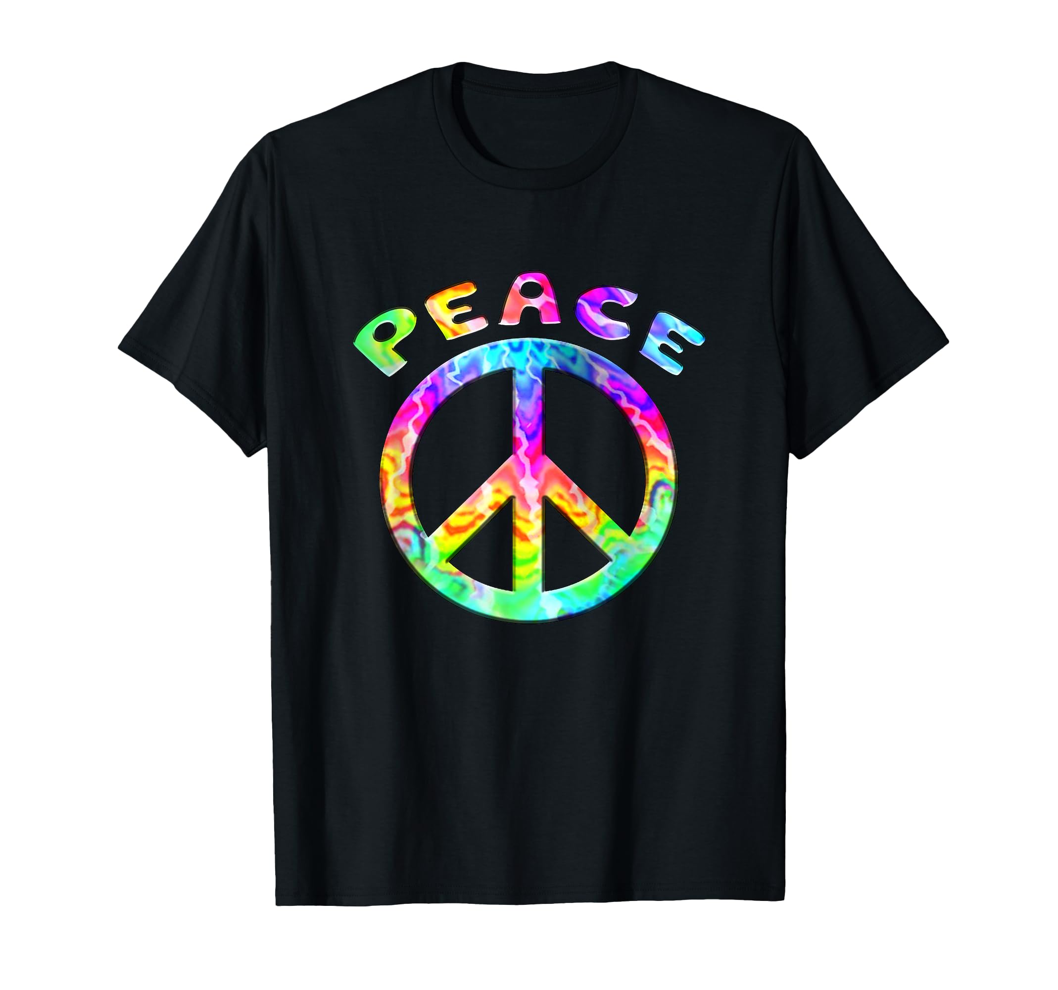 Flower Power Peace Hippie Love 60S T-Shirt - Custom Art Print Men Women - T-Shirt, Sweatshirt, Hoodie