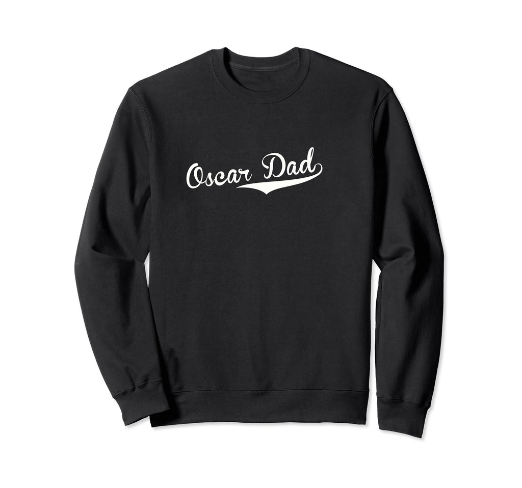 Oscar Dad Baseball Fan Sweatshirt - Minimalist Print Men Women - T-Shirt, Sweatshirt, Hoodie