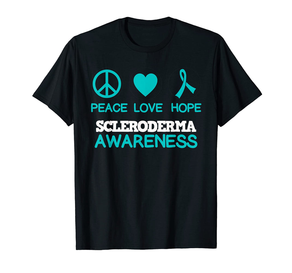 Scleroderma Awareness Ribbon Support T-Shirt - Graphic Print for Adults - T-Shirt, Sweatshirt, Hoodie