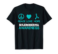 Scleroderma Awareness Ribbon Support T-Shirt - Graphic Print for Adults - T-Shirt, Sweatshirt, Hoodie