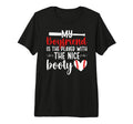 Baseball Girlfriend Funny Girlfriend T-Shirt - Aesthetic Graphic Unisex - T-Shirt, Sweatshirt, Hoodie