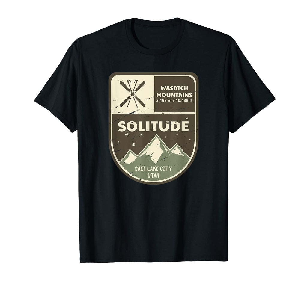 Solitude Wasatch Mountains Utah T-Shirt - Graphic Print for Adults - T-Shirt, Sweatshirt, Hoodie