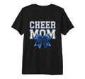 Cheer Mom Mother Bow Cheerleader Game Day T-Shirt - Unique Graphic Unisex - T-Shirt, Sweatshirt, Hoodie