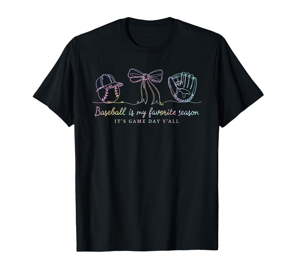 Baseball Is My Favorite Season Tie Dye T-Shirt - Unique Graphic Unisex - T-Shirt, Sweatshirt, Hoodie