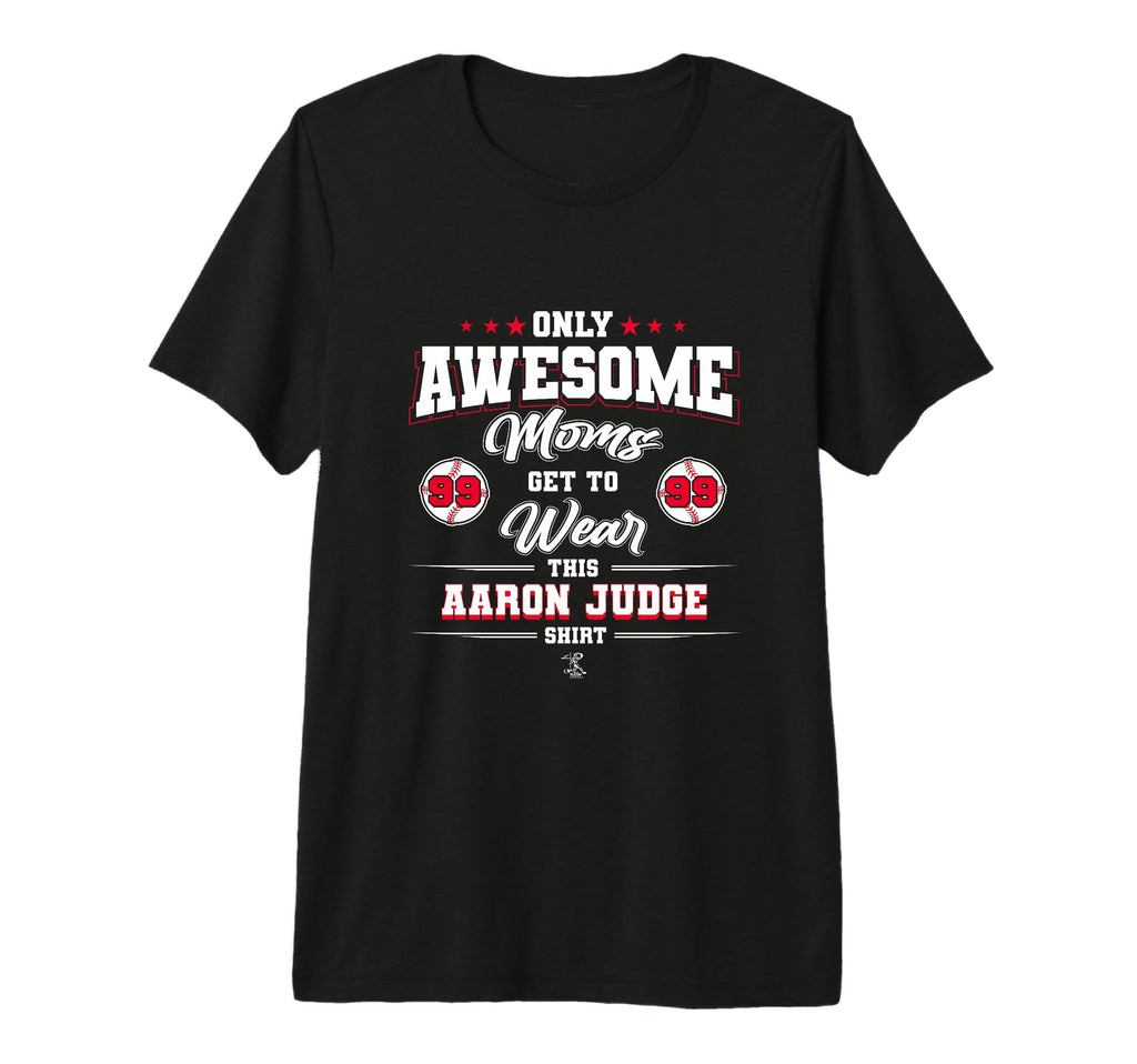 Aaron Judge Awesome Moms Tri Blend T-Shirt - Aesthetic Graphic Men Women - T-Shirt, Sweatshirt, Hoodie
