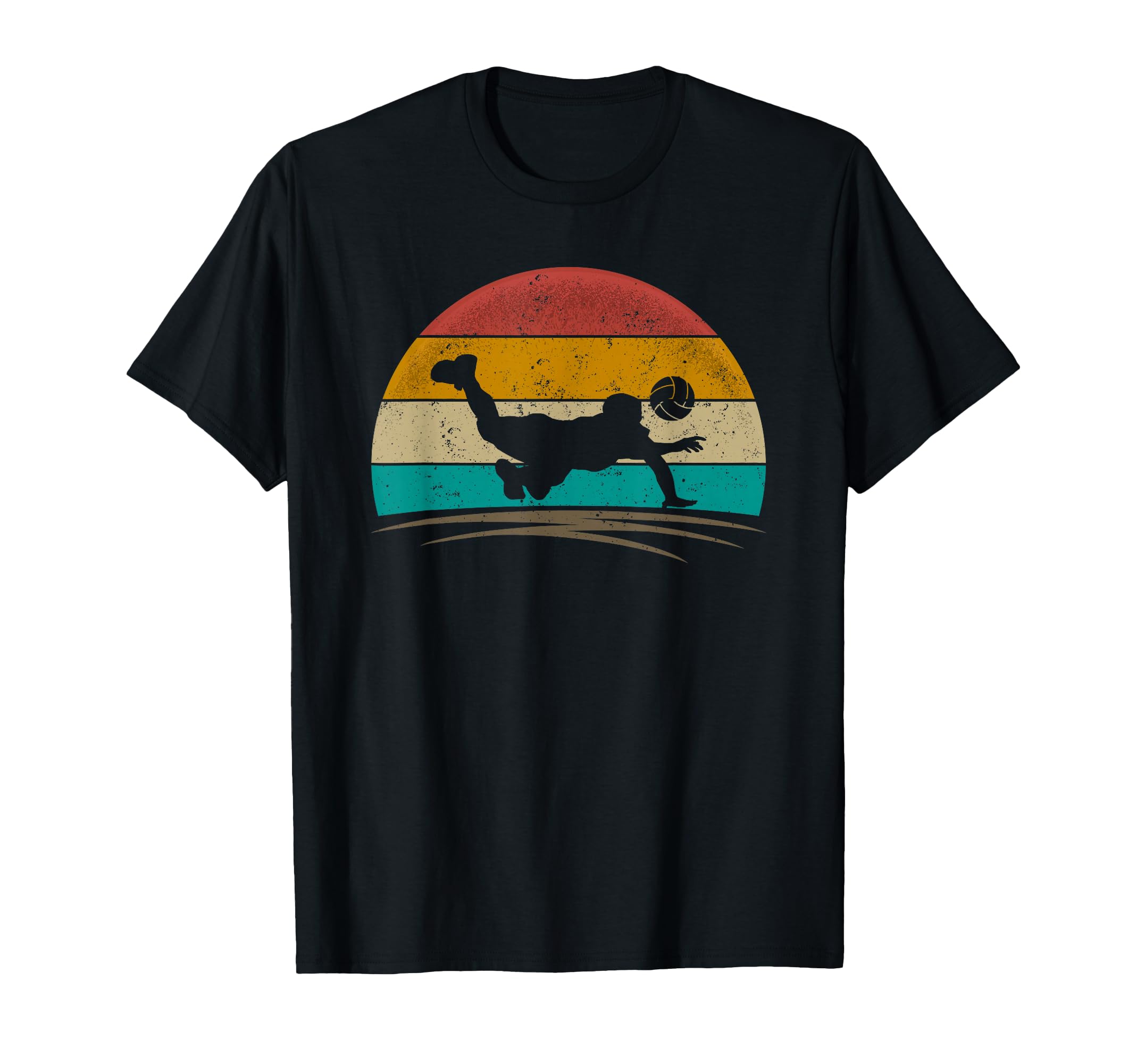 Volleyball 70S Distressed T-Shirt - Fun Novelty Design Men Women - T-Shirt, Sweatshirt, Hoodie