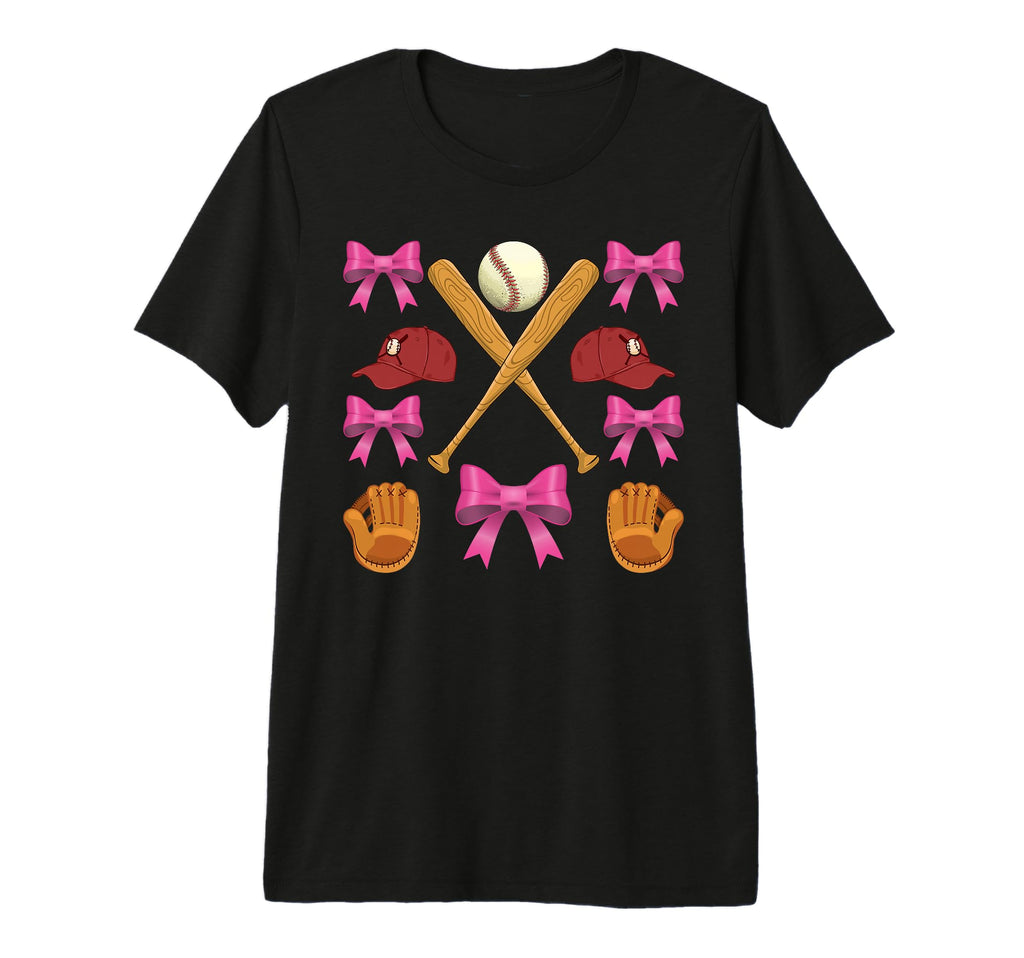 Baseball Mom Mama Mothers Day T-Shirt - Custom Art Print Men Women - T-Shirt, Sweatshirt, Hoodie