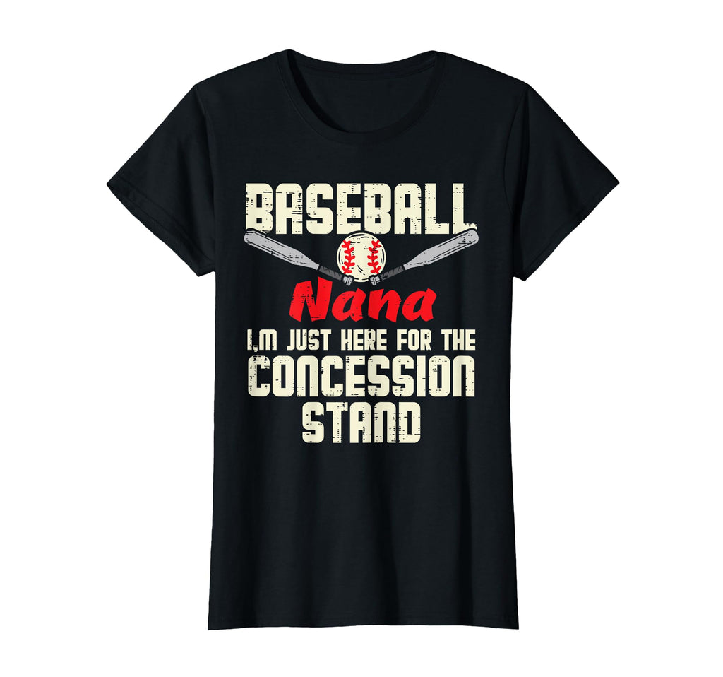 Baseball Nana Concession Stand Family T-Shirt - Novelty Apparel Unisex - T-Shirt, Sweatshirt, Hoodie