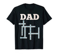 Dad Crossword Puzzle Fathers Day Love T-Shirt - Streetwear Style Unisex - T-Shirt, Sweatshirt, Hoodie