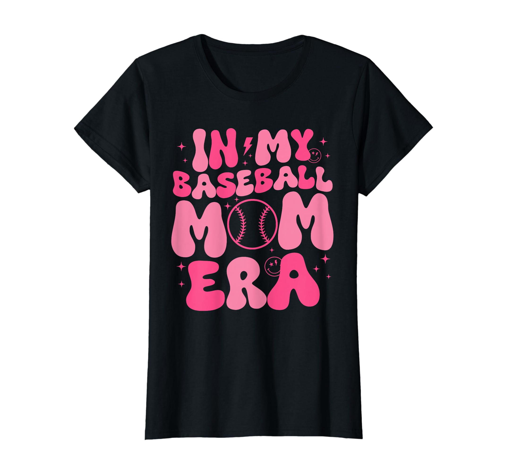 My Baseball Mom Era Mama Mothers Day T-Shirt - Trendy Graphic for Adults - T-Shirt, Sweatshirt, Hoodie