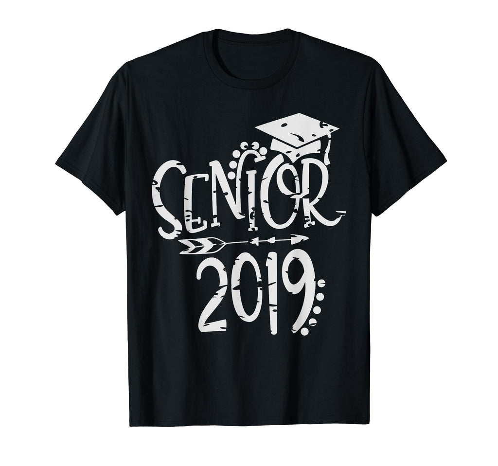 Senior 2019 Distressed T-Shirt - Aesthetic Graphic for Adults - T-Shirt, Sweatshirt, Hoodie