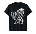 Senior 2019 Distressed T-Shirt - Aesthetic Graphic for Adults - T-Shirt, Sweatshirt, Hoodie
