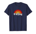 Ewing New Jersey Nj 70S Rainbow T-Shirt - Unique Graphic Unisex - T-Shirt, Sweatshirt, Hoodie