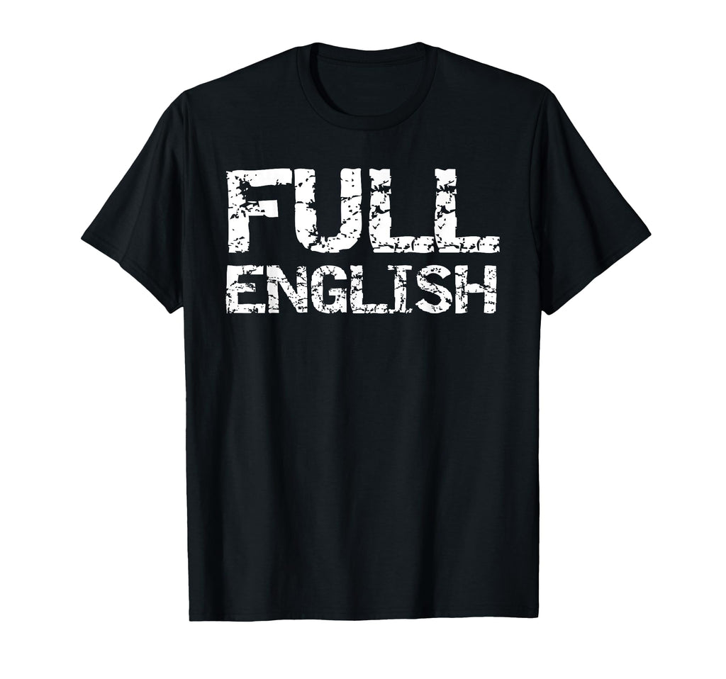 Funny England Rugby Gift Distressed Full T-Shirt - Trendy Graphic Unisex - T-Shirt, Sweatshirt, Hoodie