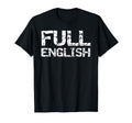 Funny England Rugby Gift Distressed Full T-Shirt - Trendy Graphic Unisex - T-Shirt, Sweatshirt, Hoodie
