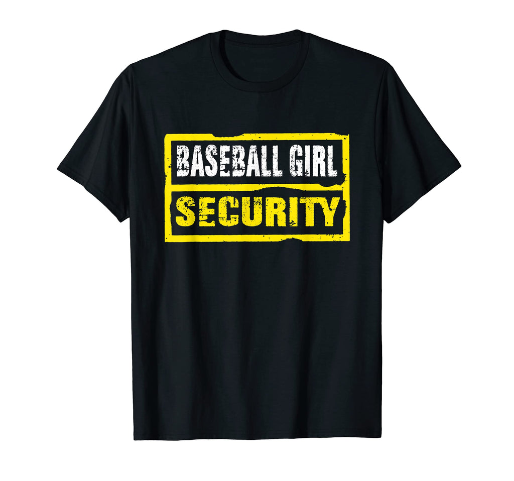 Halloween Costume Baseball Security Dad T-Shirt - Custom Art Print Unisex - T-Shirt, Sweatshirt, Hoodie