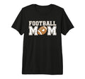 Funny Womens Game Day Football Mom Tri T-Shirt - Minimalist Print Unisex - T-Shirt, Sweatshirt, Hoodie