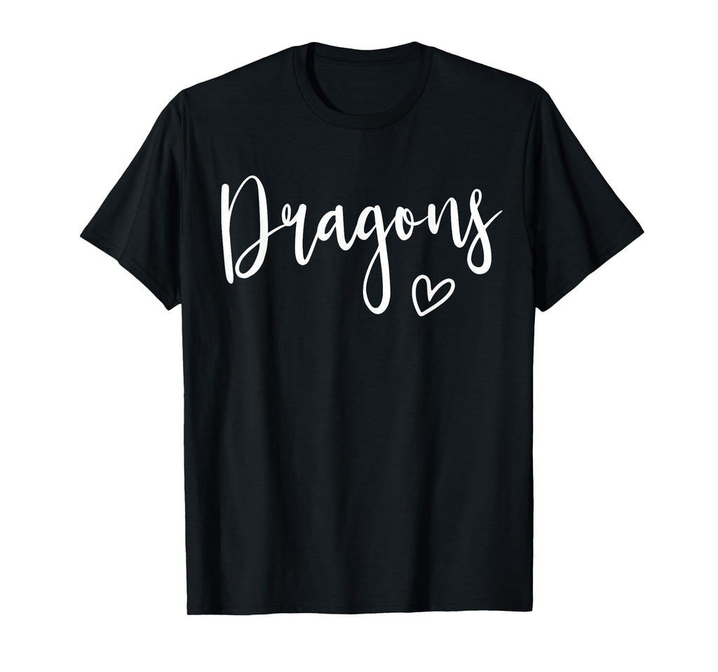 Dragons High School Dragons Sports T-Shirt - Fun Novelty Design Unisex - T-Shirt, Sweatshirt, Hoodie
