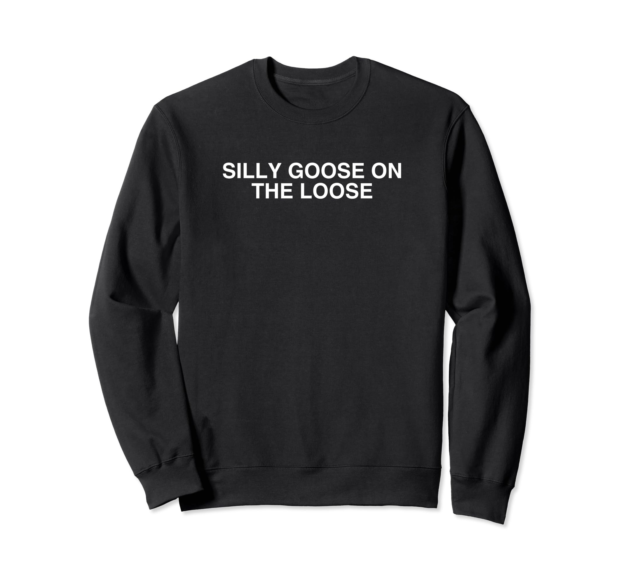 Silly Goose Loose Funny Y2K Joke Sweatshirt - Novelty Apparel for Adults - T-Shirt, Sweatshirt, Hoodie