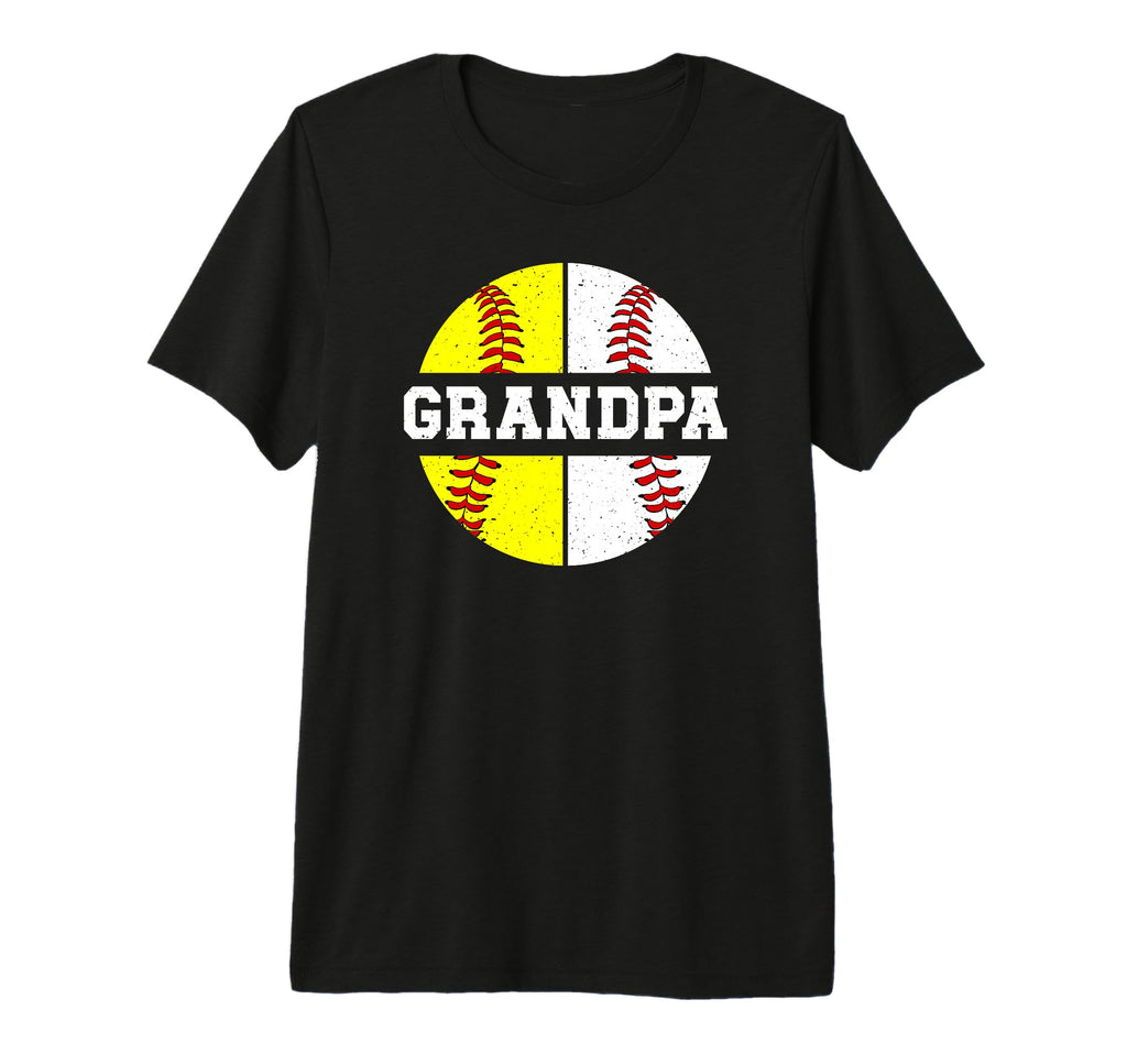 Mens Softball Baseball Grandpa T-Shirt - Novelty Apparel Men Women - T-Shirt, Sweatshirt, Hoodie
