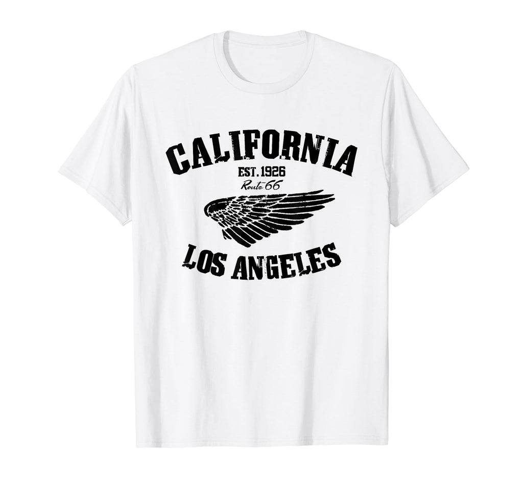 Route 66 California Wing T-Shirt - Fun Novelty Design Men Women - T-Shirt, Sweatshirt, Hoodie