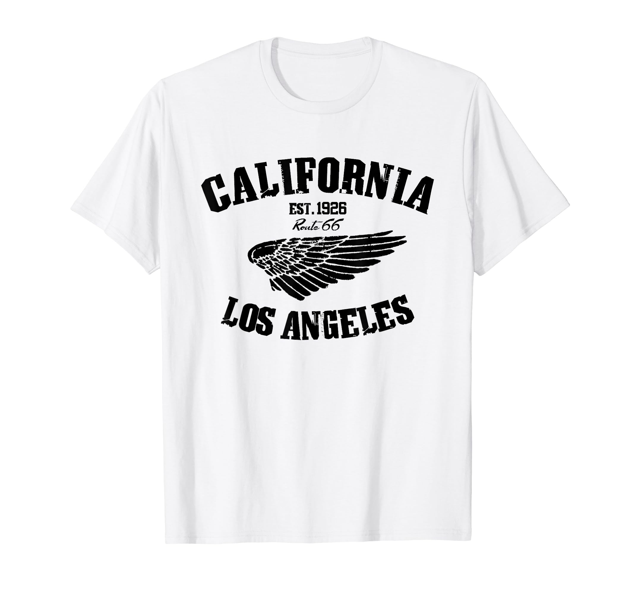 Route 66 California Wing T-Shirt - Fun Novelty Design Men Women - T-Shirt, Sweatshirt, Hoodie