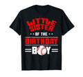 Little Sister Birthday Baseball Theme T-Shirt - Aesthetic Graphic Unisex - T-Shirt, Sweatshirt, Hoodie
