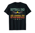 Mens Softball Dad Like Normal Dad T-Shirt - Casual Everyday Wear Men Women - T-Shirt, Sweatshirt, Hoodie